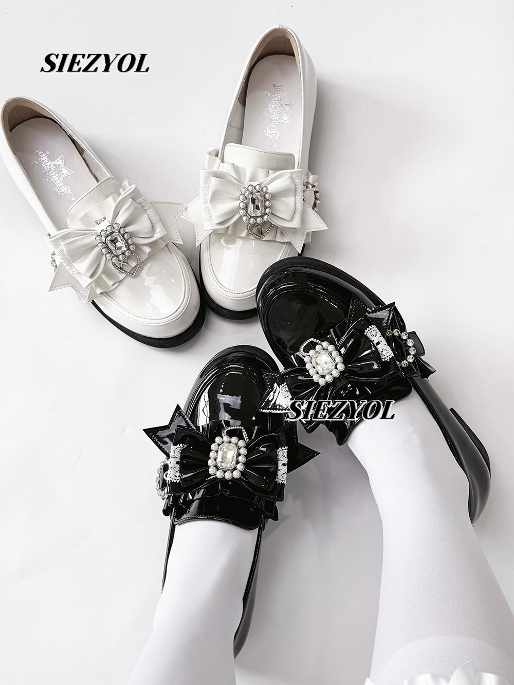 Women'S Shoes - 오리지널 일본식 캐주얼 가죽 슬립온 로퍼,