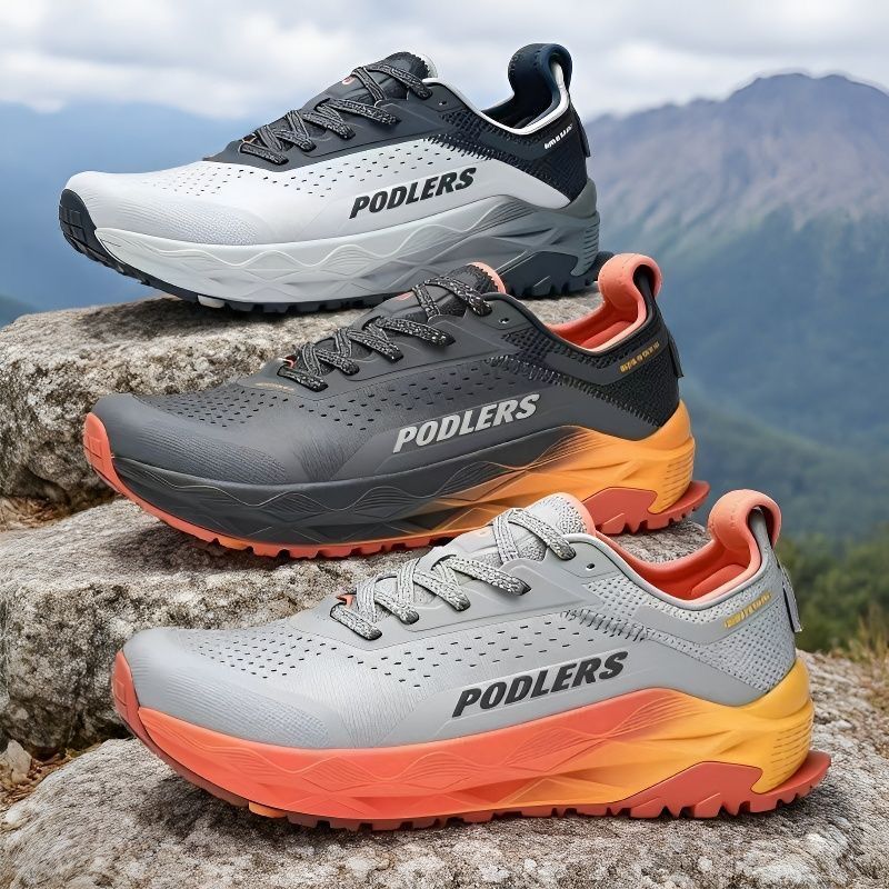 Anti Slip Trail Running Sneakers - 오리지널 브랜드 편안한 와이드 라스트 오프로드