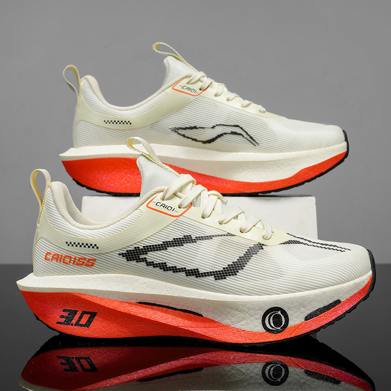 Lightweight Road Running Shoes - 남성용 아웃도어 로드 마라톤 런닝화, 초경량