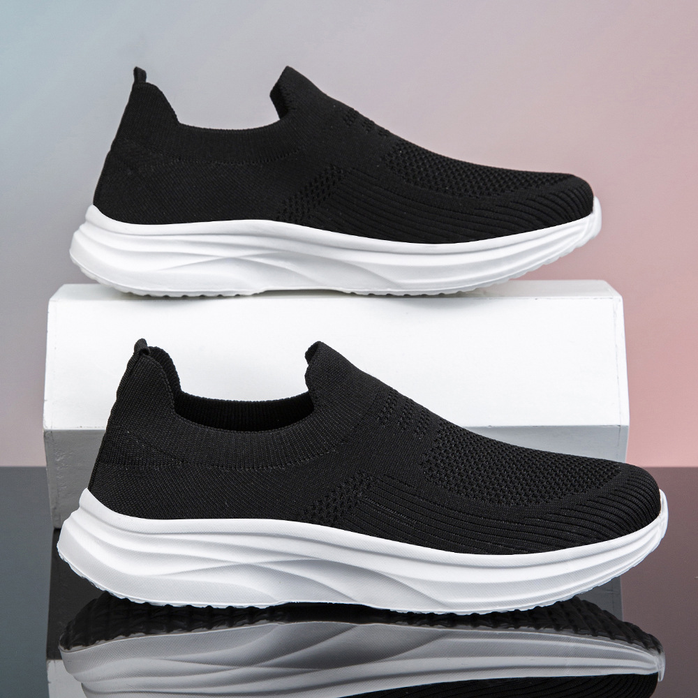 Shock Absorbing Gym Trainers - 남성용 워킹화 경량 통기성 캐주얼 메쉬