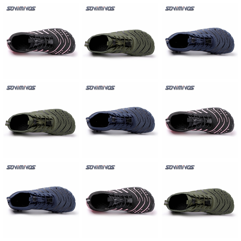 Wide Toe Box Running Sneakers - 남성용 맨발 신발 넓은 발가락 공간