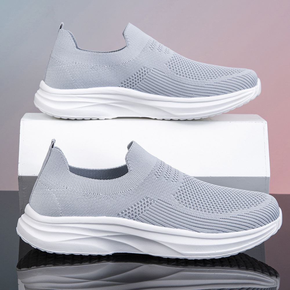 Shock Absorbing Gym Trainers - 남성용 워킹화 경량 통기성 캐주얼 메쉬