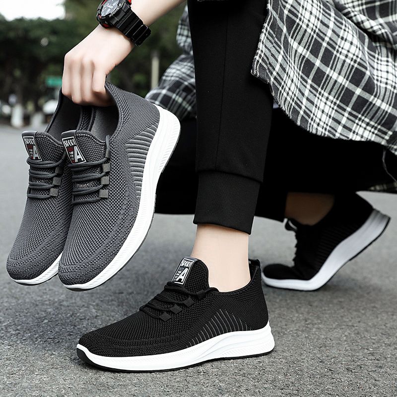Breathable Mesh Athletic Shoes - 2026년 여름 남성용 통기성 운동화 히든