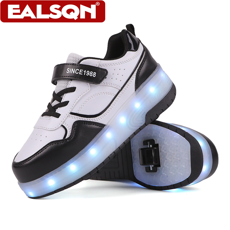 Men'S Shoes - 새로운 어린이용 LED 라이트업 롤러 스케이트