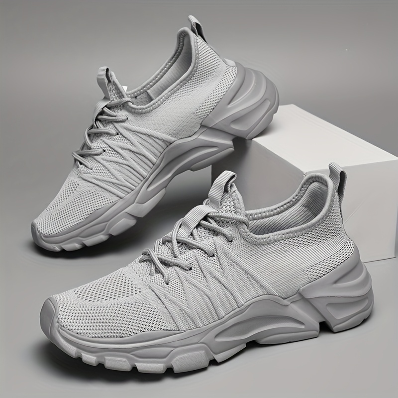 남성 패션 스포츠 신발 경량 메쉬 스니커즈 러닝화 미끄 - Shock Absorbing Gym Trainers 리뷰 및 가격