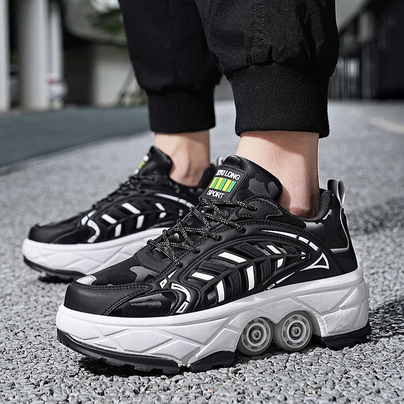 2026 유니섹스 롤러 스케이트 대형 4륜 접이식 탈부 - Running Shoes 리뷰 및 가격