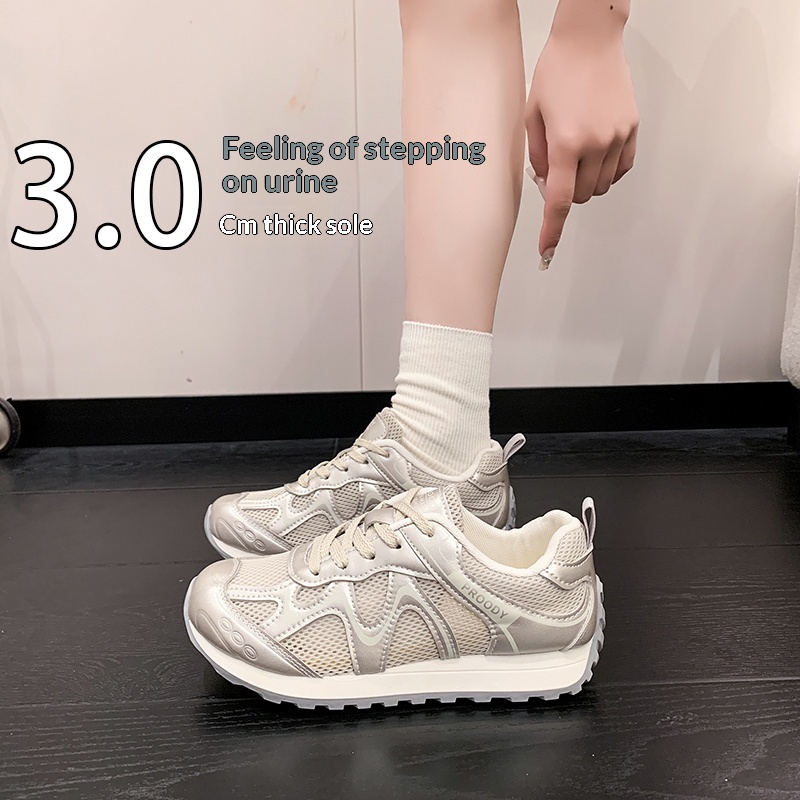 통기성 있는 메쉬 패널 운동화, 레이스업 충격 흡수 플 - Breathable Mesh Athletic Shoes 리뷰 및 가격