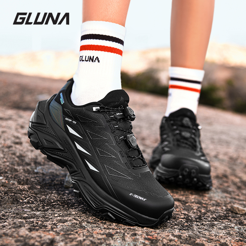 GLUNA 완전 방수 트레일 러닝화 남성 여성 카본 플 - Anti Slip Trail Running Sneakers 리뷰 및 가격