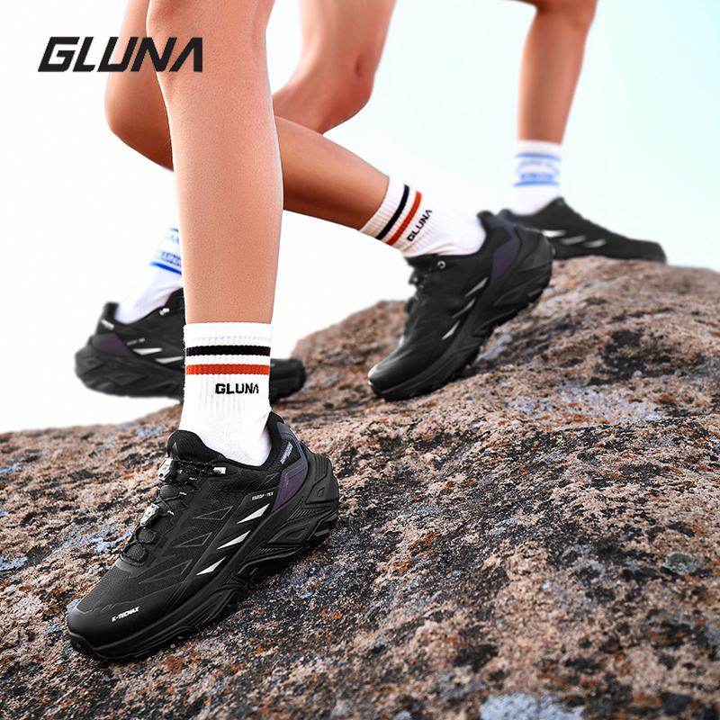 GLUNA 완전 방수 트레일 러닝화 남성 여성 카본 플 - Anti Slip Trail Running Sneakers 리뷰 및 가격