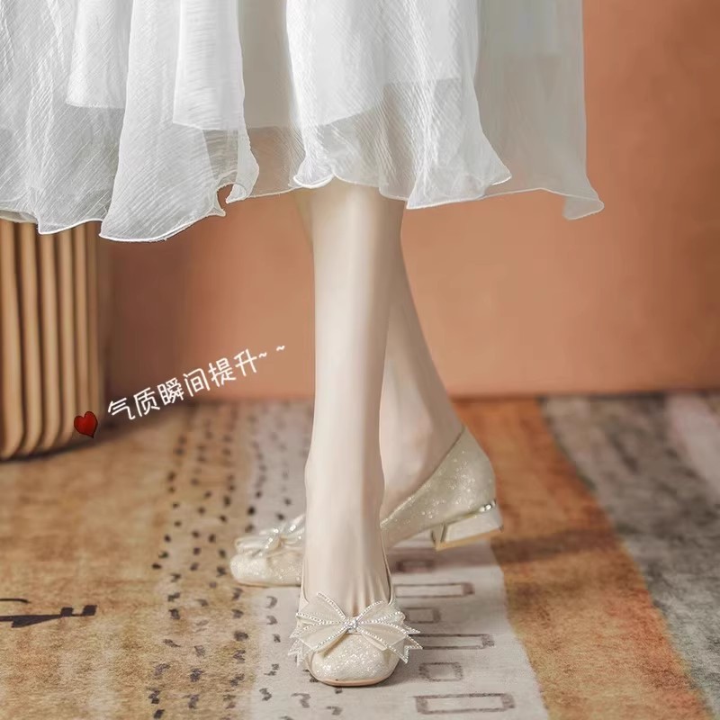 2025 여성 가을 신상 이브닝 소프트 솔 로우탑 웨딩 - Women'S Shoes 리뷰 및 가격