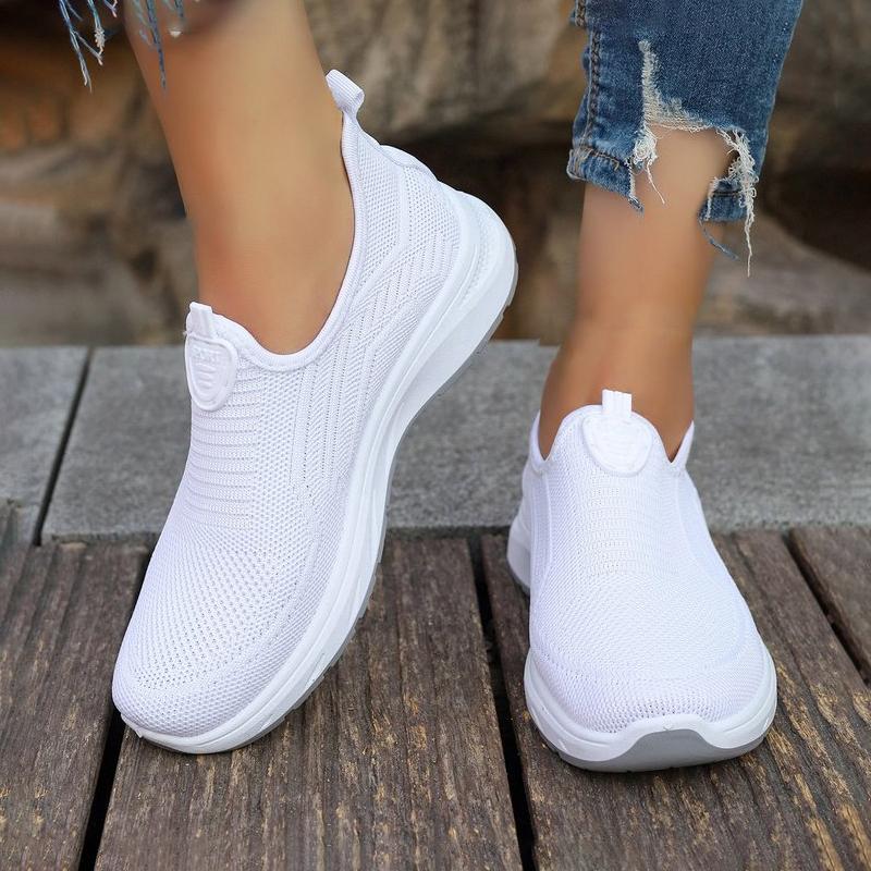 여성용 캐주얼 슬립온 운동화 통기성 메쉬 경량 논슬립  - Breathable Mesh Athletic Shoes 리뷰 및 가격