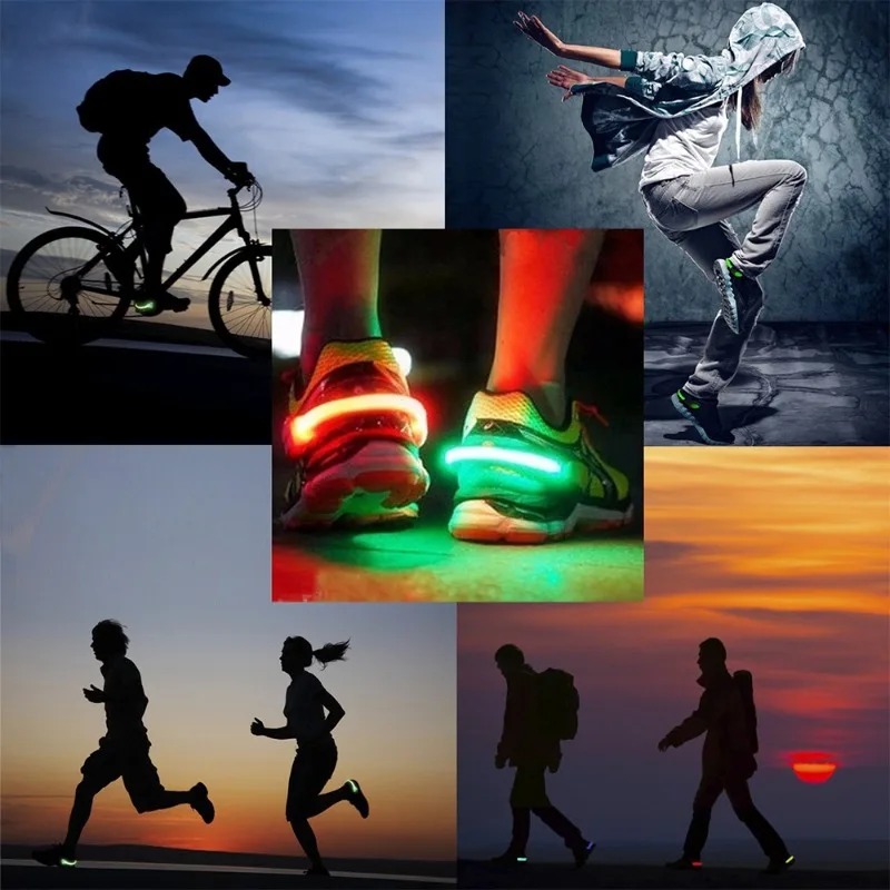 2024 빛나는 신발 클립 라이트 야외 야간 달리기 및 - Reflective Night Running Shoes 리뷰 및 가격