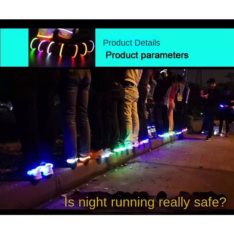2024 빛나는 신발 클립 라이트 야외 야간 달리기 및 - Reflective Night Running Shoes 리뷰 및 가격