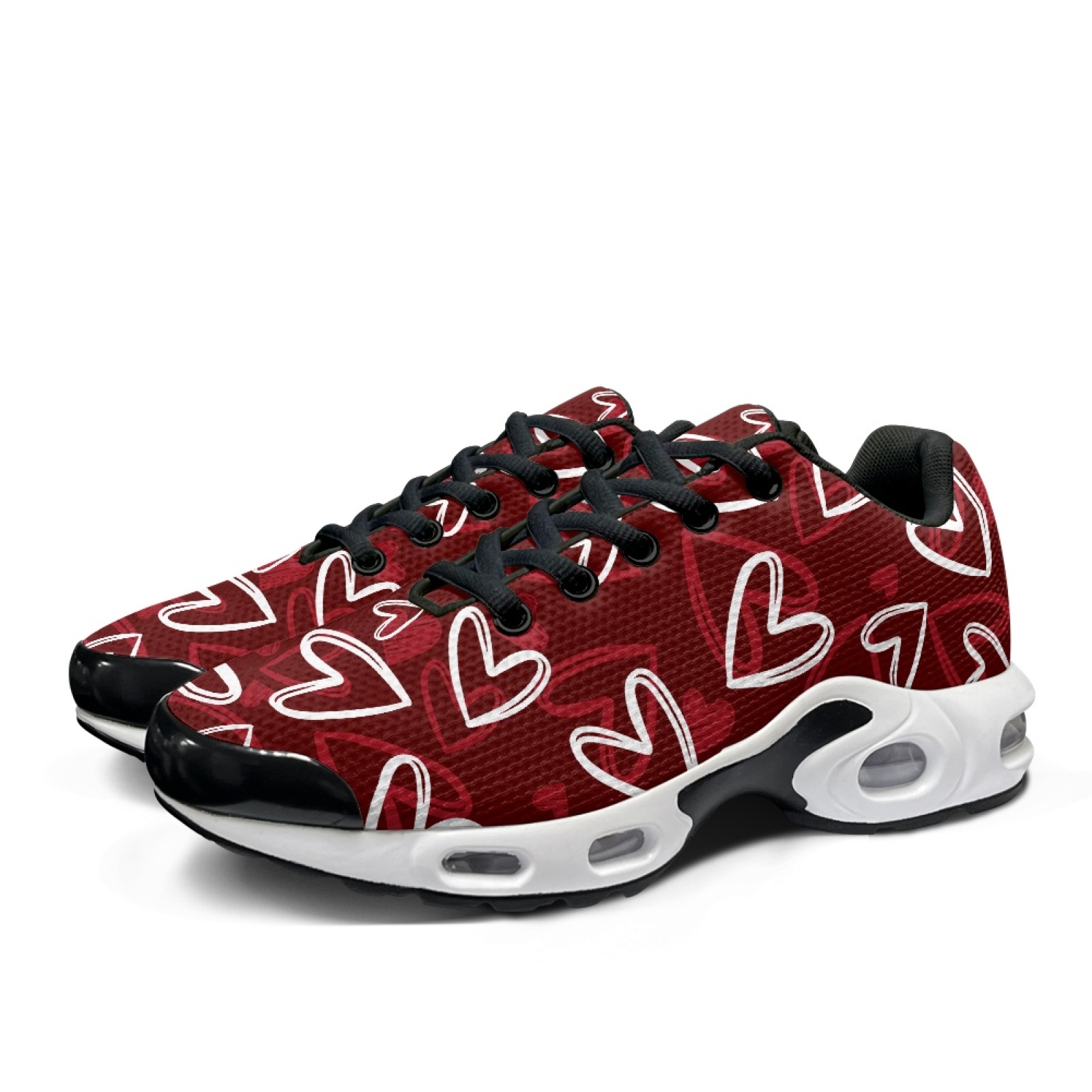 PENSTROLL 하트 화이트 솔 짐 슈즈 남성용 메쉬 - Air Cushion Jogger Shoes Men 리뷰 및 가격