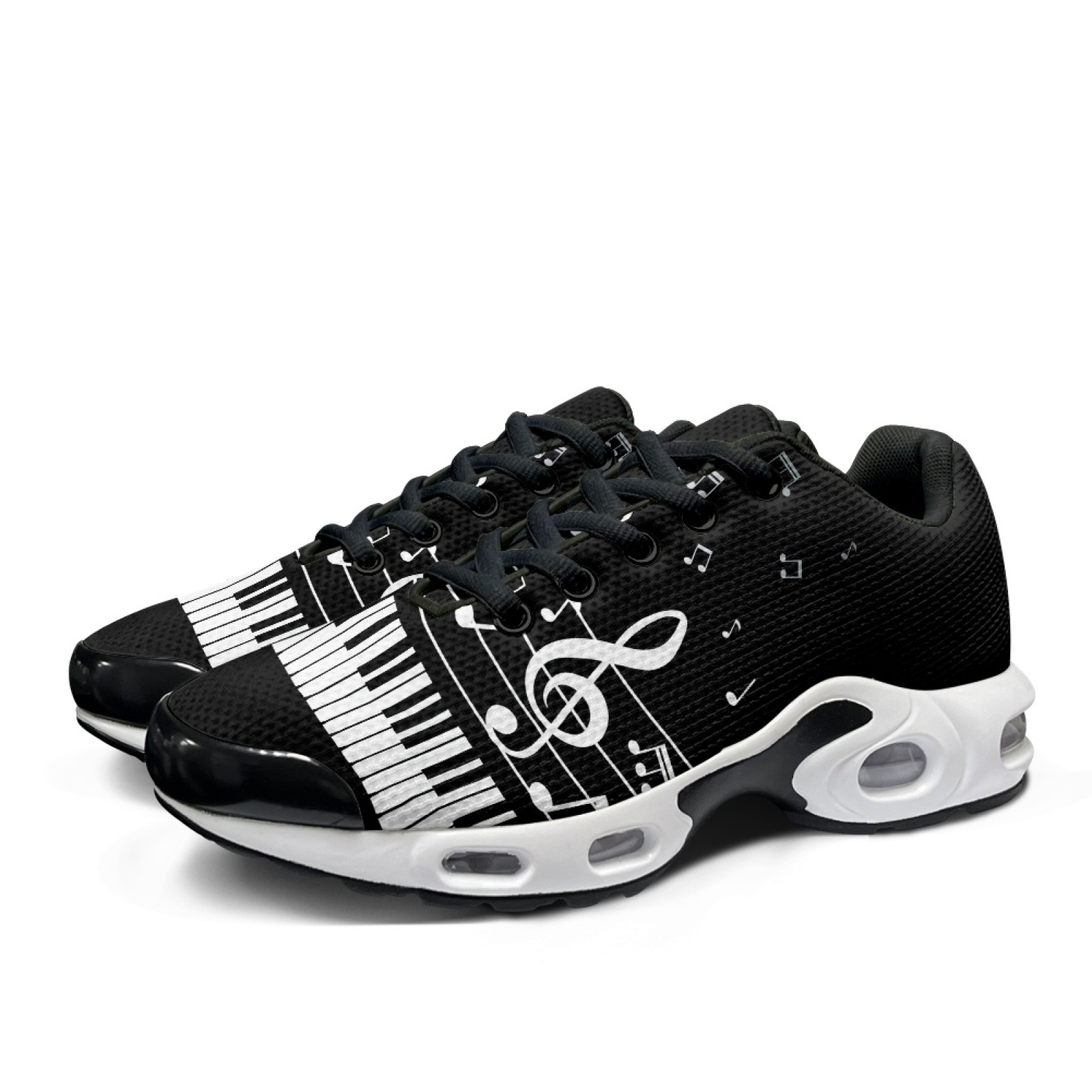 PENSTROLL 피아노 음악 노트 캐주얼 메쉬 메쉬  - Air Cushion Jogger Shoes Men 리뷰 및 가격