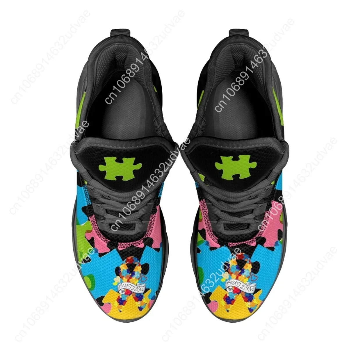 자폐증 인식 스포츠 운동화 컬러 퍼즐 내구성이 뛰어난  - Running Shoes 리뷰 및 가격