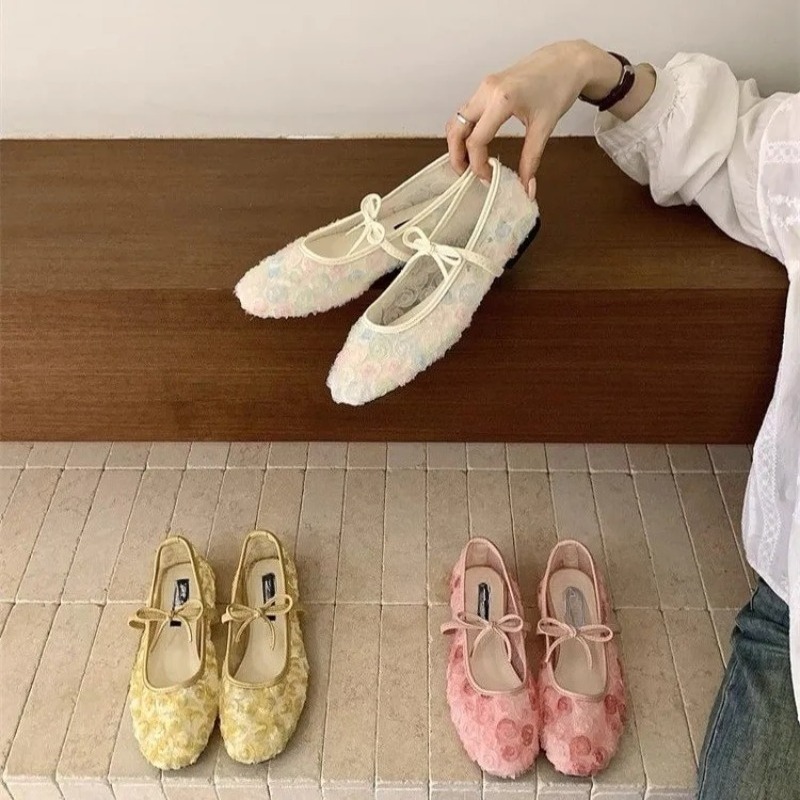 부드러운 뉴 차이니즈 로즈 메쉬 메리제인 슈즈 2026 - Boots 리뷰 및 가격
