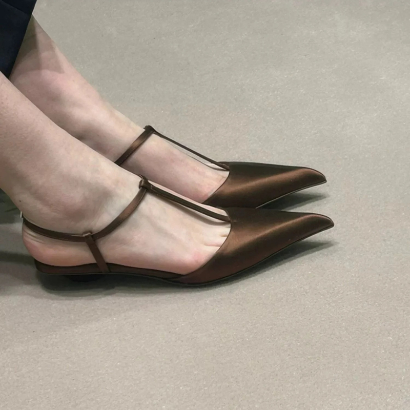 여성용 신발 섹시한 뾰족한 발가락 여성용 샌들 편안한  - Sandals 리뷰 및 가격