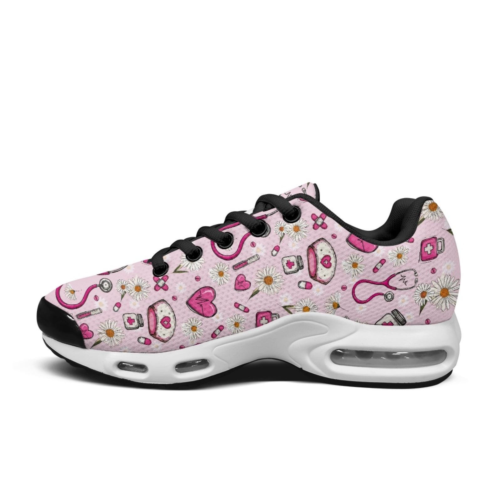 PENSTROLL 핑크 데이지 하트 소프트 테니스 스포 - Air Cushion Jogger Shoes Men 리뷰 및 가격