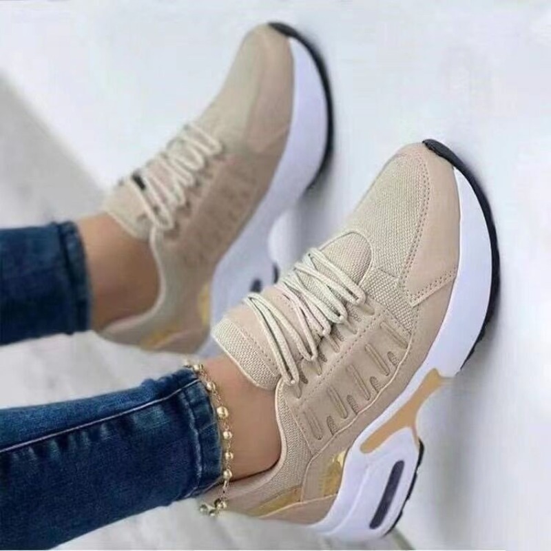 여성 패션 운동화 플랫폼 에어 쿠션 통기성 메쉬 워킹  - Breathable Mesh Athletic Shoes 리뷰 및 가격