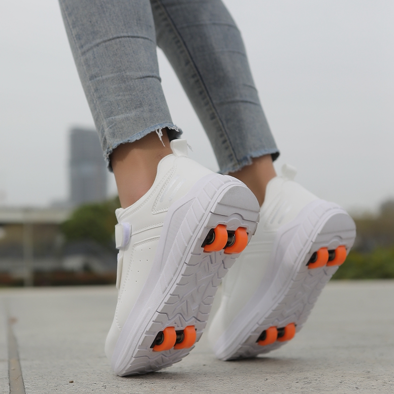 어린이 롤러 슈즈 캐주얼 파쿠르 선물 고품질 풀리 러닝 - Running Shoes 리뷰 및 가격