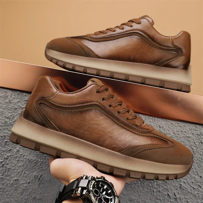 럭셔리 남성 운동화 올 시즌 가죽 캐주얼 스포츠 신발  - Waterproof Goretex Running Shoes 리뷰 및 가격