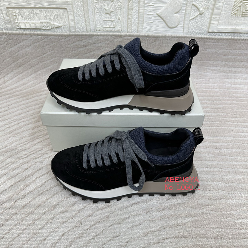 2025 화이트 니트 스웨이드 플랫 로퍼 슈즈 여성 레 - Knit Fabric Lace Up Sneakers 리뷰 및 가격